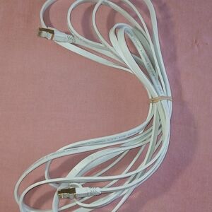 White Ethernet Cable